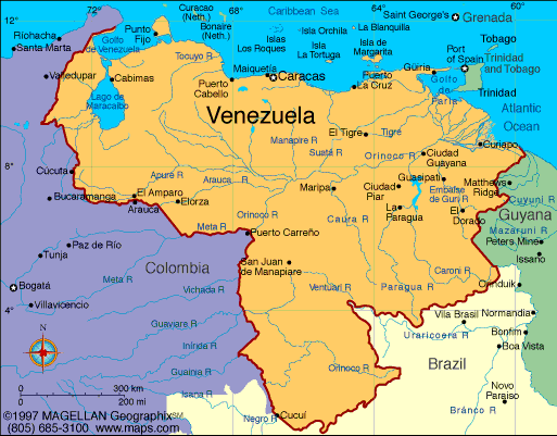 venezuela carte